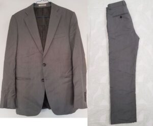 grey suit Zara Man